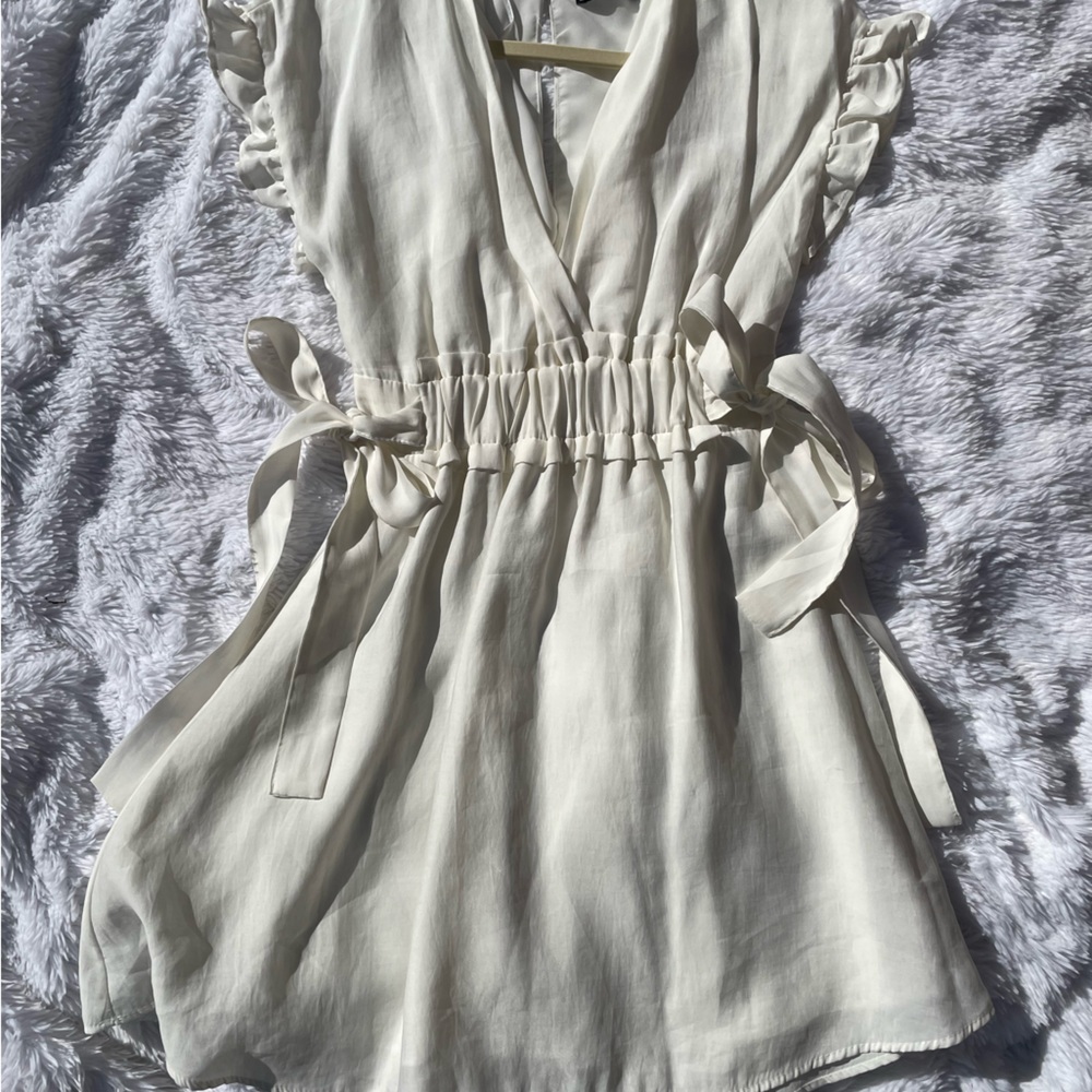 Zara white dress, size xs